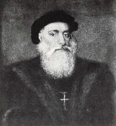 This portrait of Vasco da Gama to clerical error Gregorio Lopez.